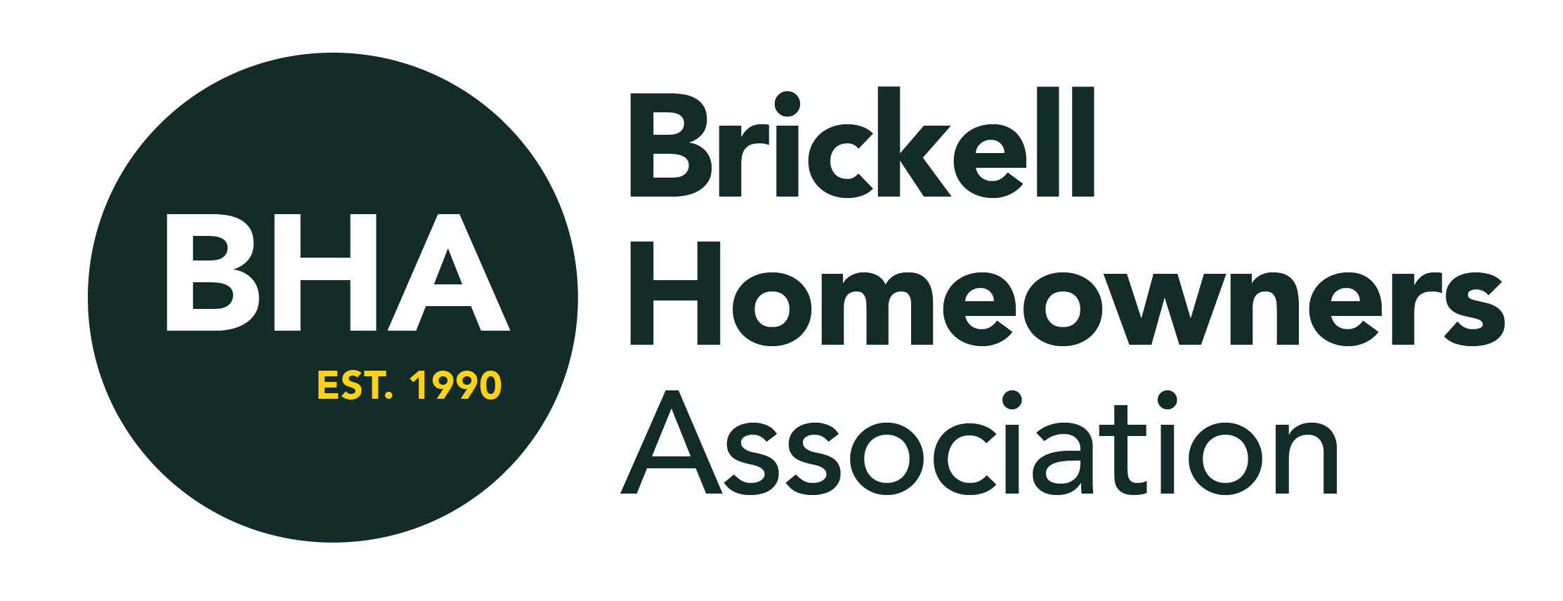 Brickell Homeowners Association full-color logo