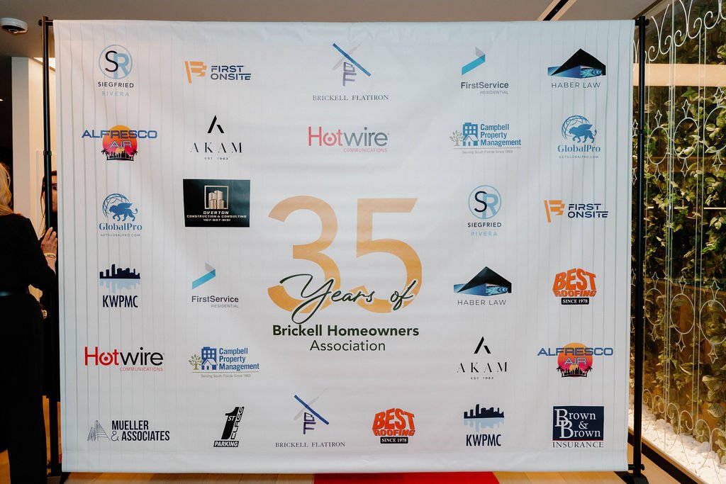A moment from BHA’s 35-year celebration at Brickell Flatiron